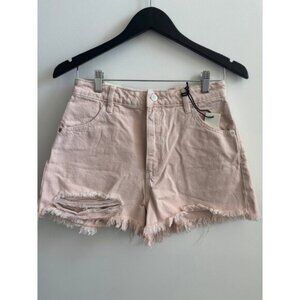 NWT Rollas Duster Short Layla in Light Pink Peach  28
